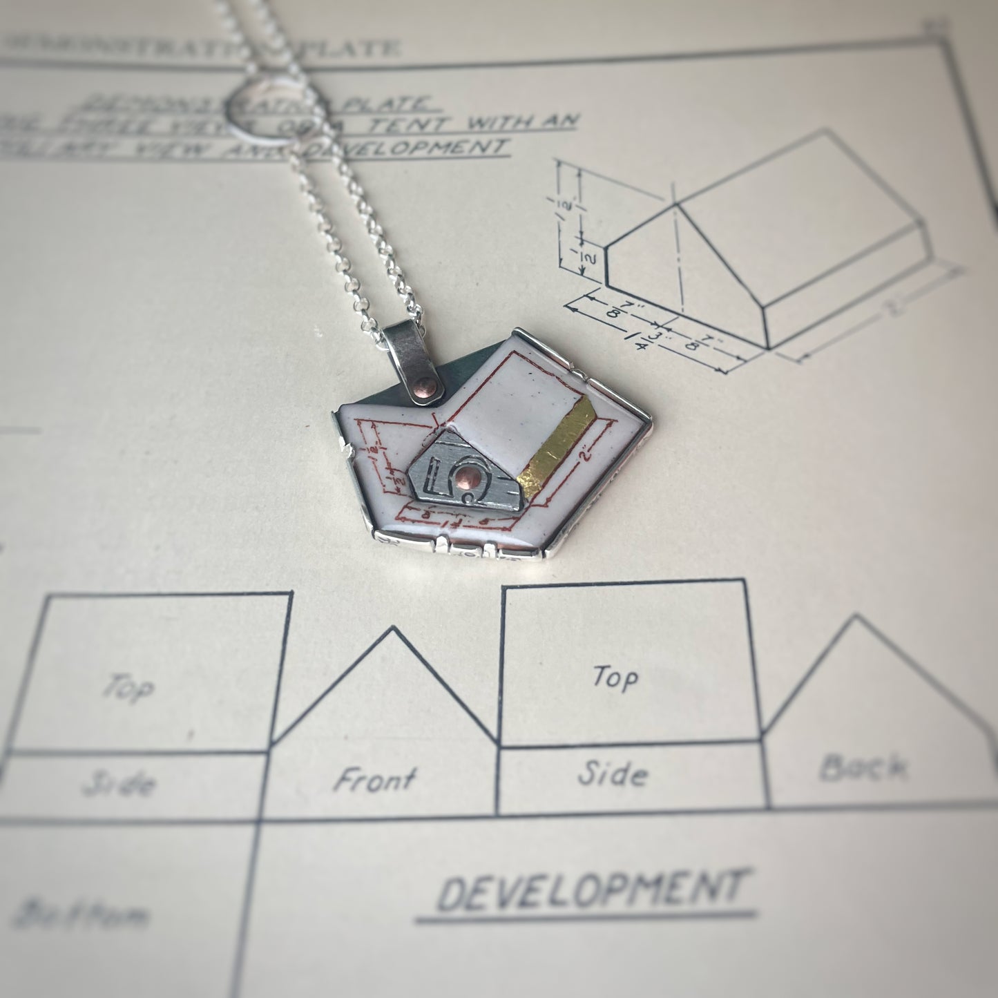 Mechanical Drawing Pendant 2